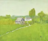 Primăvară by Constantin Piliuță, 1996, ulei pe pânză, sold Mar 2017