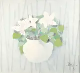 Crini by Constantin Piliuță, 1998, ulei pe PFL, sold Mar 2017