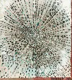 Paul Neagu, Iris, 1973, ulei pe pânză