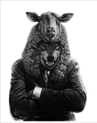 Valeriu Mladin, Animal Politic 9 (Political Bestiary Project), 2013, cărbune pe hârtie Canson