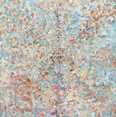 Reţea by Eugen Tautu, 1980, ulei pe pânză, offered Mar 2017