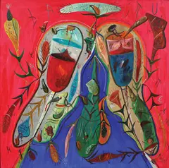 Aripi by Ștefan Pelmuș, 2011, ulei pe pânză, sold Mar 2017