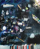 Laurian Popa, Black Day, 2011, ulei pe pânză