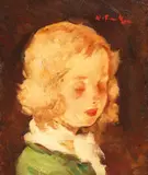 Nicolae Tonitza, Fetiță blondă