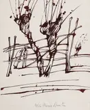 Mircia Dumitrescu, Sălcii, litografie