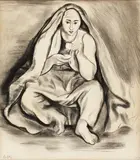 Iosif Iser, Tătăroaică, 1933, gravură cu acul și ruletă