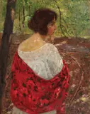 Ghelman Lazăr, Șalul roșu