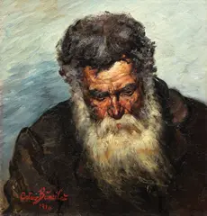 Octav Băncilă, Profetul, 1914, ulei pe pânză