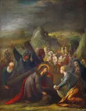 Frans Francken Ii., Drumul Crucii, cca. 1610-1615, ulei pe cupru