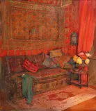 Nicolae Grant, Interior la Golești