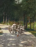 Ludovic Bassarab, Întoarcerea de la târg