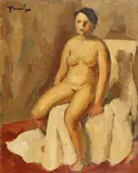Nicolae Tonitza, Schiță de nud (Catrina)