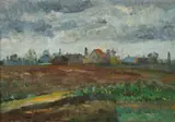 Gheorghe Ionescu, Toamnă, ulei pe pânză lipită pe carton