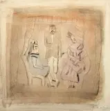 Jules Pascin, Noblețe, 1927, acvatintă în culori