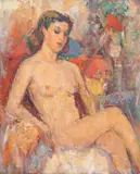Ion Musceleanu, Nud în interior