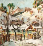Nicolae Enea, Iarna la sat