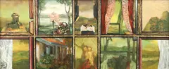 Zece by Zamfir Dumitrescu, ulei pe lemn, sold Dec 2016
