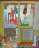 Octavian Angheluță, Rufe pe balcon