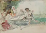 Theodor Aman, Cântecul cobzarului