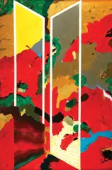 Spaţiu energetic by Romul Nuţiu, ulei pe pânză, sold Nov 2016