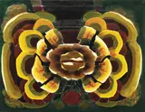 Grădină suspendată by Ion Alin Gheorghiu, 1987, ulei pe pânză, sold Nov 2016