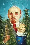 Marc Verlan, Lenin in October, 2009, ulei pe pânză