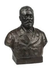 Dimitrie Paciurea, Bust reprezentându-l pe Prof. Dr. Nicolae Manolescu, întemeietorul școlii românești de oftalmologie, 1930, bronz