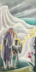 Victor Feodorov, Balcic, 1931, ulei pe carton