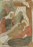 Olga Greceanu, Pieta, cca. 1930, ulei pe pal