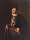 Gheorghe Popescu, Marele ban Năsturel Herescu, ulei pe pânză