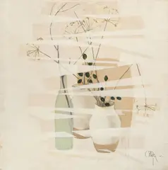 Păpădii by Constantin Piliuță, 1995, ulei pe PFL, sold Sep 2016