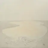 Lacul îngheţat by Constantin Piliuță, 1993, ulei pe PFL, sold Sep 2016