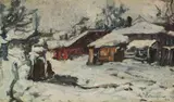Gheorghe Petrașcu, Iarna pe uliță