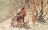 Ignat Bednarik, Popas la troiță