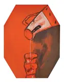 Florin Mitroi, Două vase, 1986, tempera pe placaj