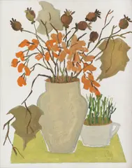 Răsad by Constantin Piliuță, 1981, ulei pe pânză, sold Jul 2016