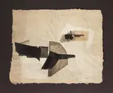 Ion Bitzan, Păsări (Il piacere dell'equilibrio), 1969, colaj