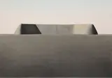 Horia Damian, Project de San Francisco, distance 250 metres, 1978, guaşă şi creion pe carton fixat pe placaj