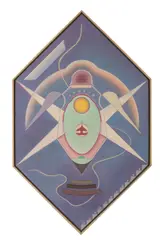 Alexandru Chira, Lămpaşul înaripat, 2001, ulei pe pânză