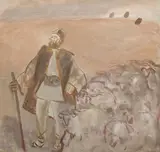 Ion Popescu Negreni, Ciobănaş cu oi