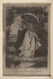 Theodor Aman, Preumblarea sultanei, 1874, acvaforte şi gravură cu acul