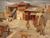 Adam Bălţatu, Mahala din București