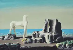 Marea astrală by Sabin Bălașa, 1987, ulei pe pânză, sold Jun 2016