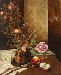 Legendă by Sever Frențiu, 1985, ulei pe pânză, sold Jun 2016