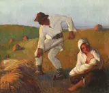 Leon Biju, La câmp