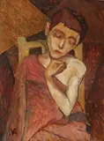 Victor Brauner, Portret de fată