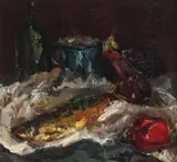 Ion Țuculescu, Natură statică cu pește și legume