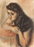 Iosif Iser, Visare, 1941, pastel pe hârtie