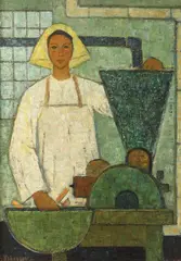 Gabriela Florescu, Dimineaţă, 1972, ulei pe pânză