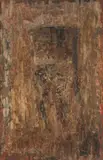 Stefan Ramniceanu, Portret de artist, ulei pe pânză